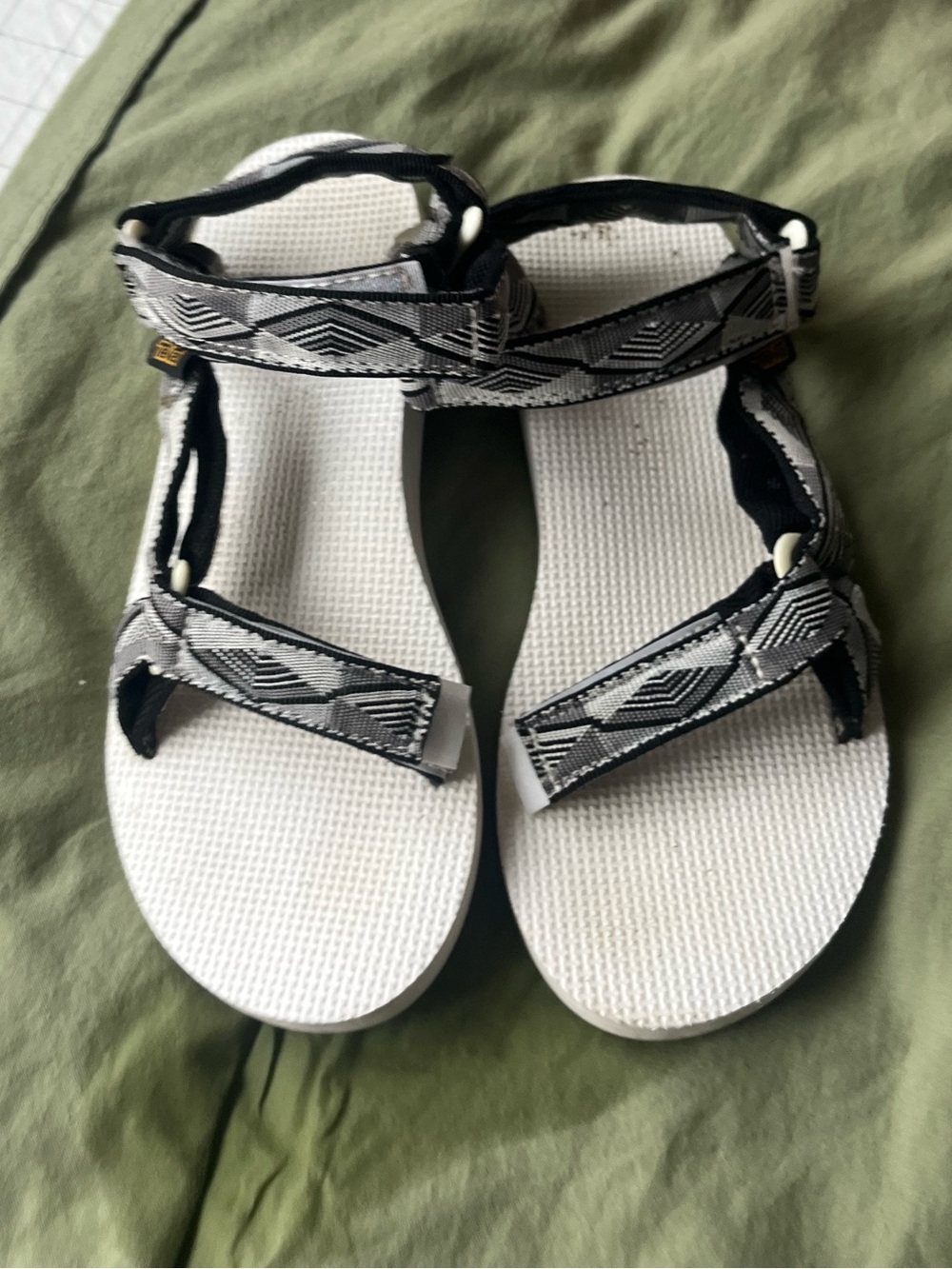 TEVA Sport Sandals with Black & Gray Straps